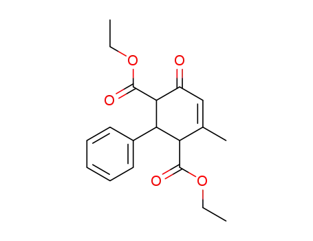 4-Cyclohexene-1,3-dicarboxylic acid, 4-methyl-6-oxo-2-phenyl-, diethyl
ester
