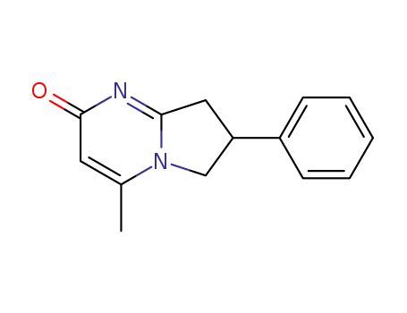 methyl-4 oxo-2 phenyl-7 tetrahydro-2,6,7,8 pyrrolo<1,2-a>pyrimidine