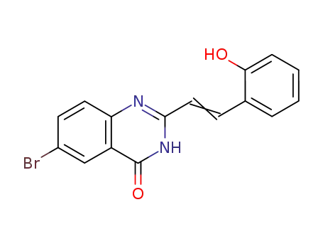 6-Bromo-2-[(E)-2-(2-hydroxy-phenyl)-vinyl]-3H-quinazolin-4-one