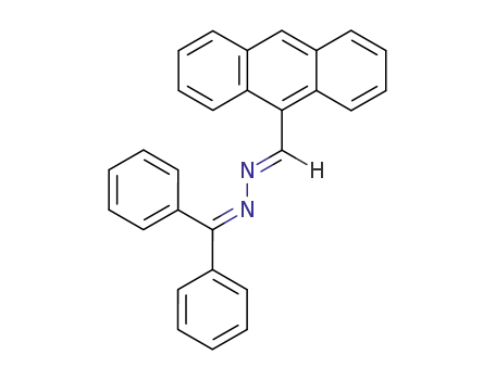 9-Anthracenecarboxaldehyde, (diphenylmethylene)hydrazone, (E)-