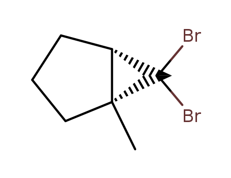 Molecular Structure of 106988-84-5 (Bicyclo[3.1.0]hexane, 6,6-dibromo-1-methyl-)