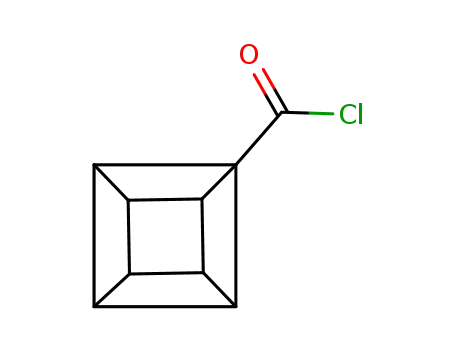 펜타사이클로[4.2.0.02,5.03,8.04,7]옥탄카보닐 클로라이드(9CI)