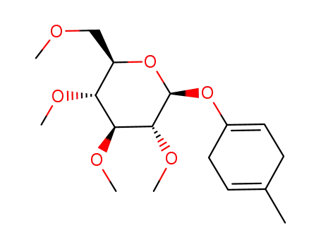(2R,3R,4S,5R,6S)-3,4,5-Trimethoxy-2-methoxymethyl-6-(4-methyl-cyclohexa-1,4-dienyloxy)-tetrahydro-pyran