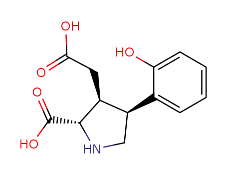 4-(2-히드록시페닐)-2-카르복시-3-피롤리딘아세트산