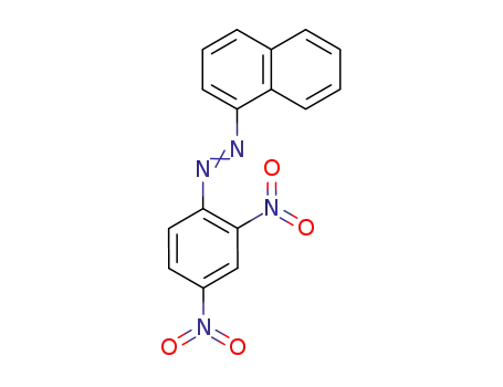 Molecular Structure of 51758-79-3 ((2,4-dinitrophenyl)(1-napthyl)diazene)
