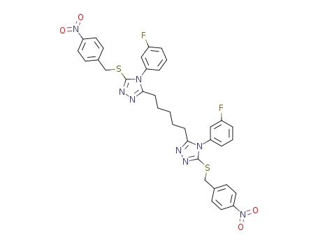 Molecular Structure of 128156-10-5 (C<sub>35</sub>H<sub>30</sub>F<sub>2</sub>N<sub>8</sub>O<sub>4</sub>S<sub>2</sub>)