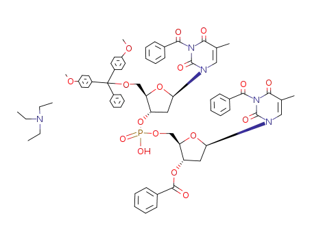 C<sub>62</sub>H<sub>57</sub>N<sub>4</sub>O<sub>17</sub>P*C<sub>6</sub>H<sub>15</sub>N