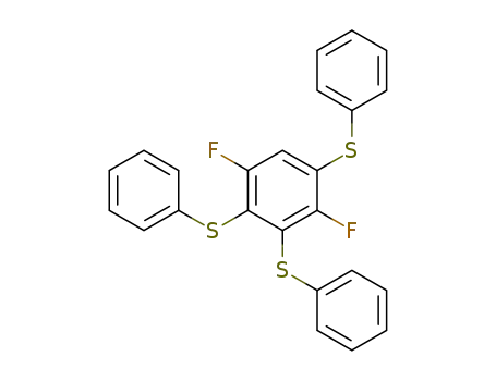 1,2,4-tris(phenylthio)-3,6-difluorobenzene