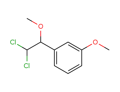 Benzene, 1-(2,2-dichloro-1-methoxyethyl)-3-methoxy-