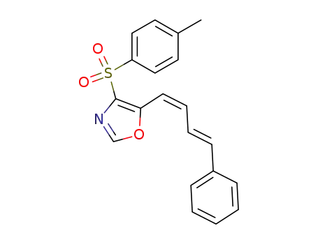 5-((1Z,3E)-4-Phenyl-buta-1,3-dienyl)-4-(toluene-4-sulfonyl)-oxazole