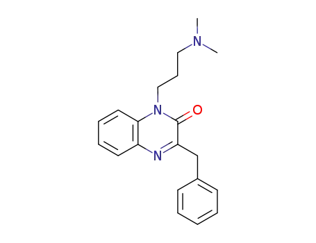 Molecular Structure of 117928-83-3 (3-benzyl-1-[3-(dimethylamino)propyl]quinoxalin-2(1H)-one)
