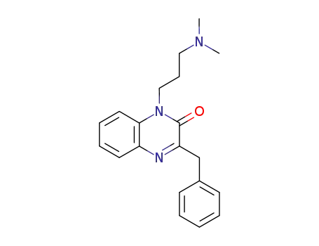 2(1H)-Quinoxalinone, 3-benzyl-1-(3-(dimethylamino)propyl)-
