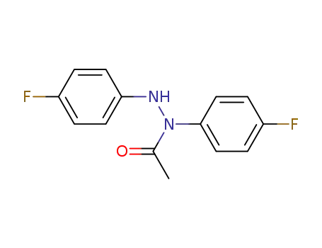 1-acetyl-1,2-bis(4-fluorophenyl)hydrazine