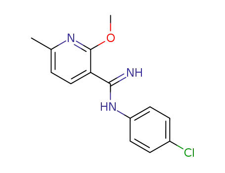 N-(p-Chlorophenyl)-2-methoxy-6-methylnicotinamidine