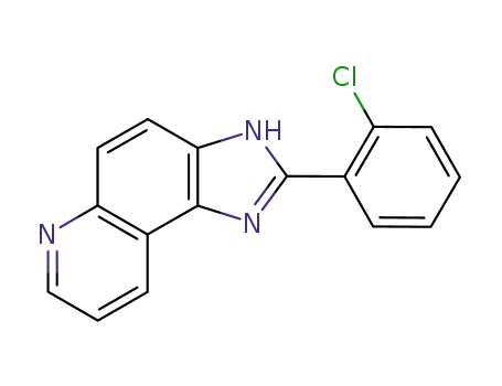 1H-Imidazo[4,5-f]quinoline, 2-(2-chlorophenyl)-