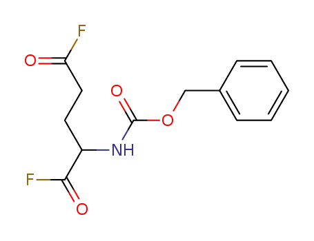 Molecular Structure of 110270-46-7 (fluorure d'acide N carbobenzoxy DL-glutamique)
