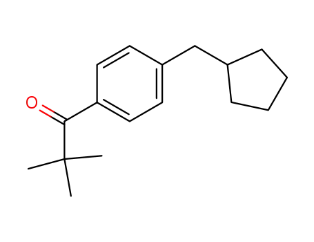 1-Propanone, 1-(4-cyclopentylphenyl)-2,2-dimethyl-