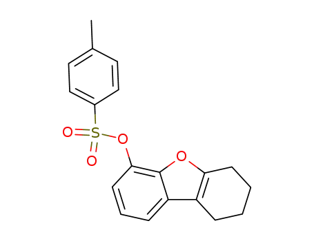 4-Dibenzofuranol, 6,7,8,9-tetrahydro-, 4-methylbenzenesulfonate