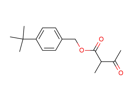 2-Methyl-3-oxo-butyric acid 4-tert-butyl-benzyl ester