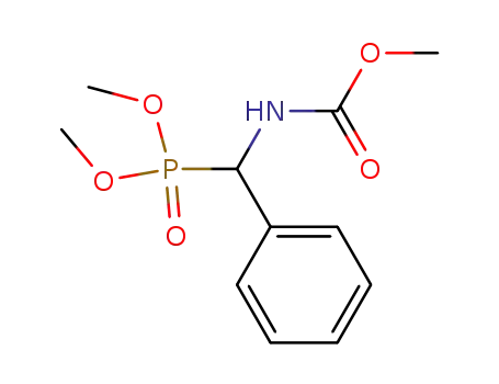 methyl <α-(dimethoxyphosphinyl)benzyl>carbamate