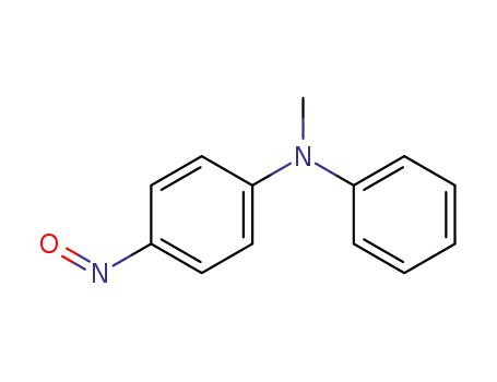 Molecular Structure of 53158-79-5 (4-nitroso-N-methyl-N,N-diphenylamine)
