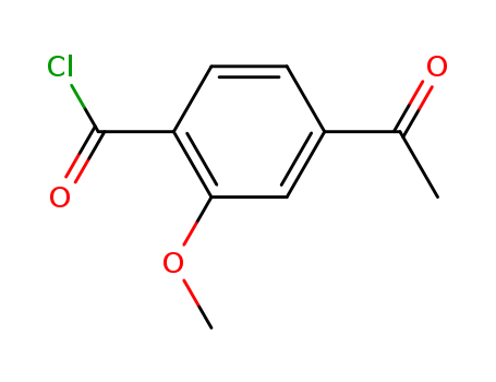 Benzoyl chloride,4-acetyl-2-methoxy-