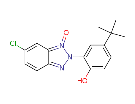 4-tert-Butyl-2-(6-chloro-1-oxy-benzotriazol-2-yl)-phenol