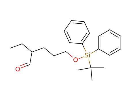 5-(tert-Butyl-diphenyl-silanyloxy)-2-ethyl-pentanal