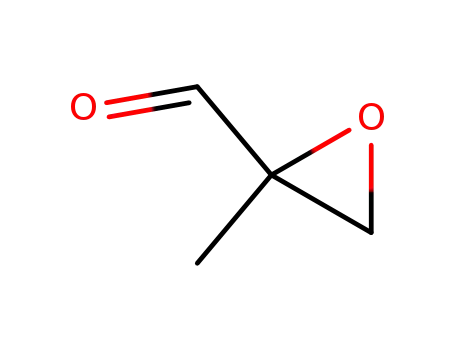 Molecular Structure of 161111-61-1 (2,3-epoxy-2-methylpropionaldehyde)