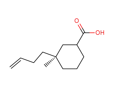 (S)-3-But-3-enyl-3-methyl-cyclohexanecarboxylic acid