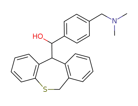 α-(6,11-dihydrodibenzo<b,e>thiepin-11-yl)-4-(dimethylaminomethyl)benzyl alcohol