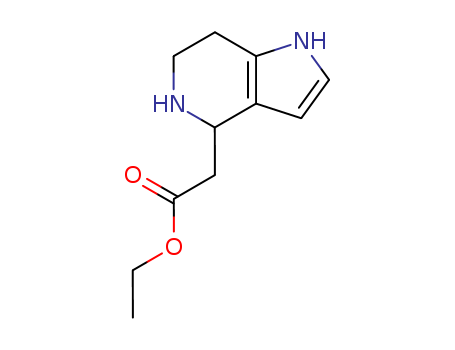 (4,5,6,7-Tetrahydro-1H-pyrrolo[3,2-c]pyridin-4-yl)-acetic acid ethyl ester