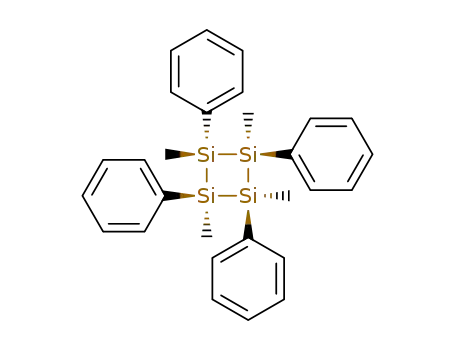 1,2,3,4-tetramethyl-1,2,3,4-tetraphenylcyclotetrasilane