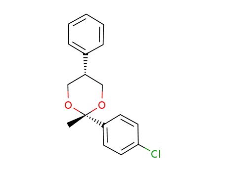cis-2-(4'-chlorophenyl)-2-methyl-5-phenyl-1,3-dioxane