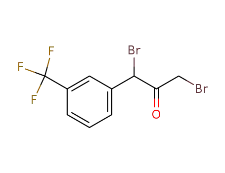 1,3-Dibromo-1-(3-trifluoromethyl-phenyl)-propan-2-one
