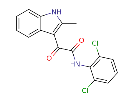 N-(2,6-Dichloro-phenyl)-2-(2-methyl-1H-indol-3-yl)-2-oxo-acetamide