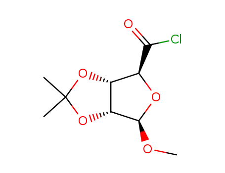 Methyl 2,3-O-isopropylidene-β-D-ribofuranuronosyl chloride