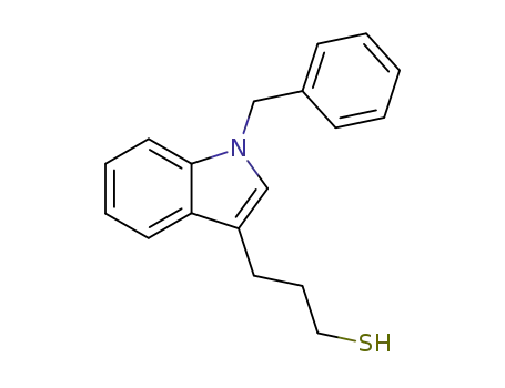 3-(1-benzyl-3-indolyl)propanethiol