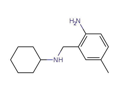 2-Cyclohexylaminomethyl-4-methyl-phenylamine