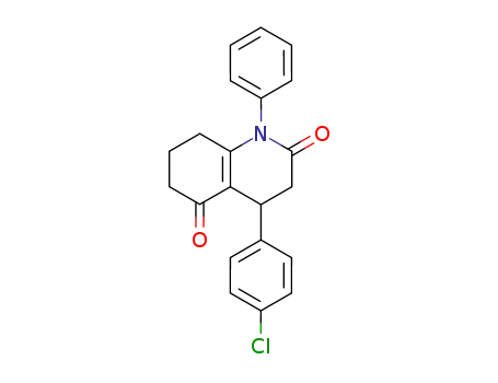 4-(4-Chloro-phenyl)-1-phenyl-4,6,7,8-tetrahydro-1H,3H-quinoline-2,5-dione
