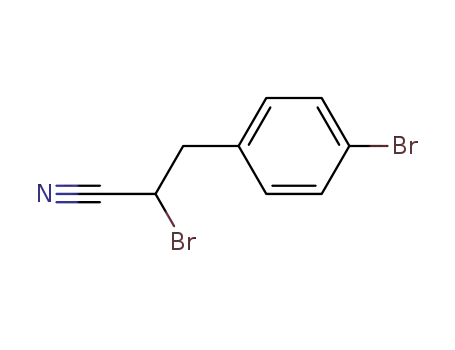 alpha,4-Dibromobenzenepropanenitrile