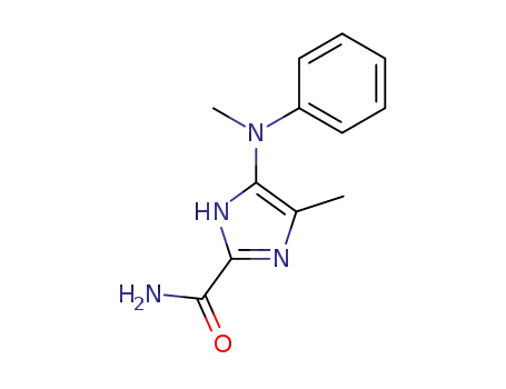 4-methyl-5-(N-methyl-N-phenylamino)-imidazole-2-carboxamide