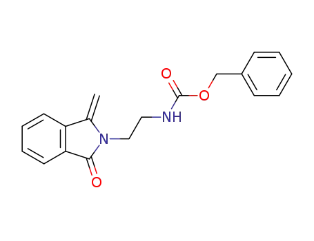 [2-(1-Methylene-3-oxo-1,3-dihydro-isoindol-2-yl)-ethyl]-carbamic acid benzyl ester