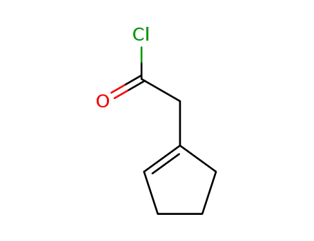 1-Cyclopentene-1-acetyl chloride