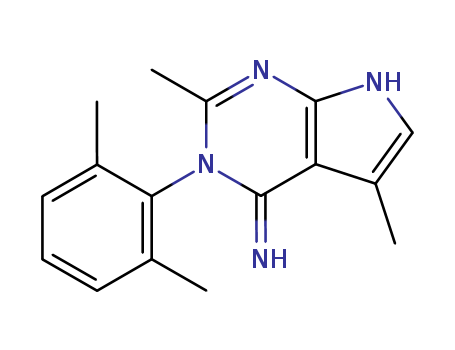 4H-Pyrrolo[2,3-d]pyrimidin-4-imine,3-(2,6-dimethylphenyl)-3,7-dihydro-2,5-dimethyl-
