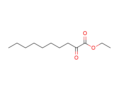 Molecular Structure of 5524-59-4 (2-Ketocapric acid ethyl ester)