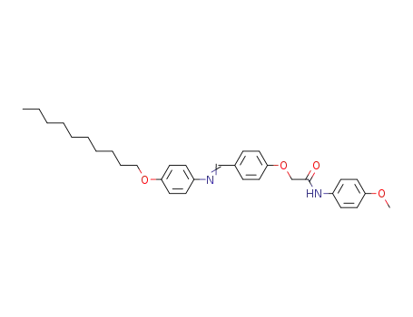 2-(4-{[(Z)-4-Decyloxy-phenylimino]-methyl}-phenoxy)-N-(4-methoxy-phenyl)-acetamide