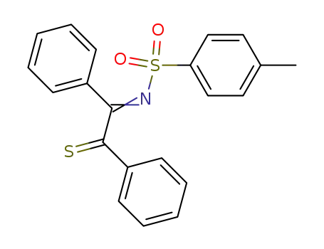 Benzenesulfonamide, N-(diphenylthioxoethylidene)-4-methyl-