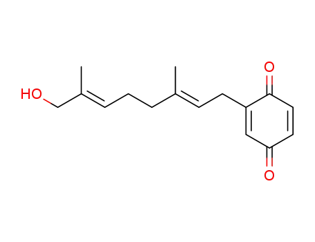 2-((2E,6E)-8-Hydroxy-3,7-dimethyl-octa-2,6-dienyl)-[1,4]benzoquinone