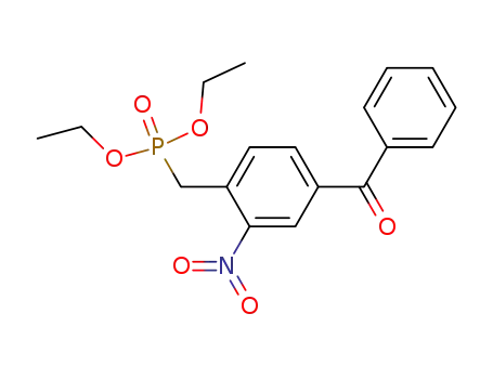diethyl 4-benzoyl-2-nitrobenzylphosphonate